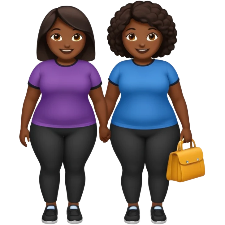 2 fat girls emoji