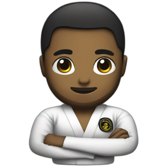 bjj black belt emoji