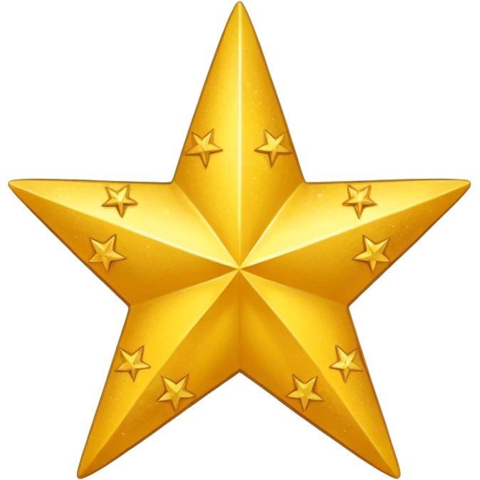 golden star with a word "Good on it" emoji