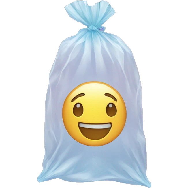 iphone in a plastic bag emoji