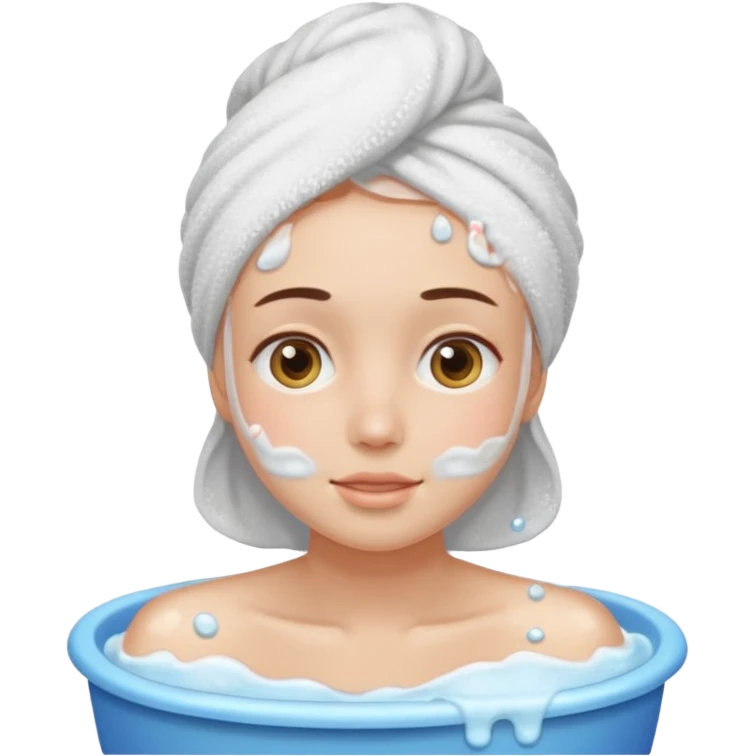 wash face emoji