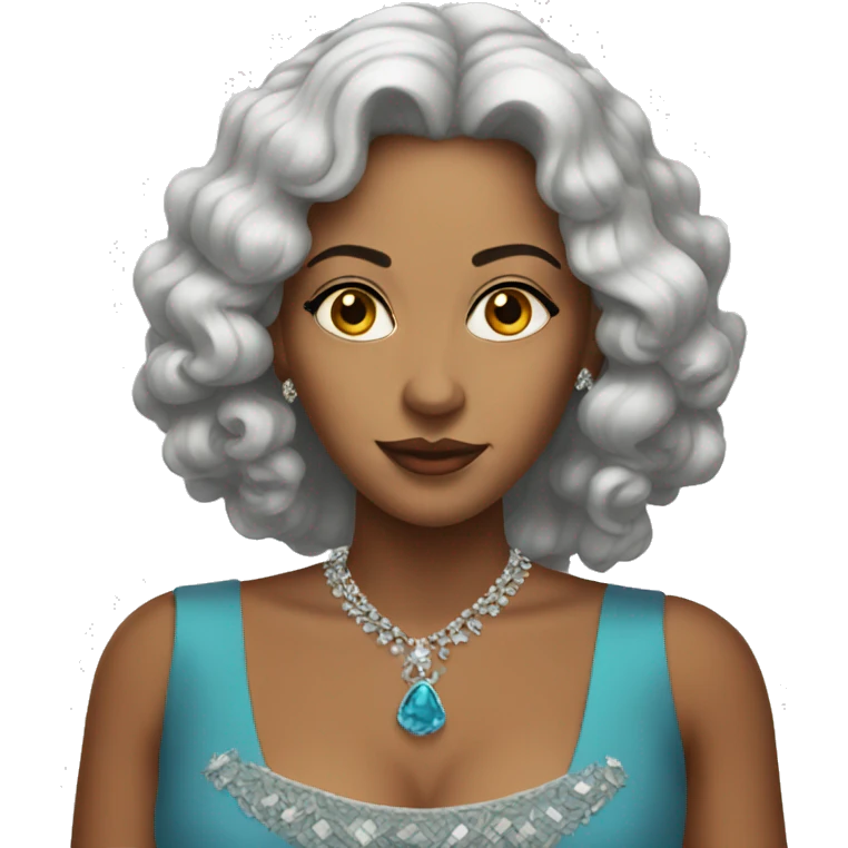 beautiful queen emoji