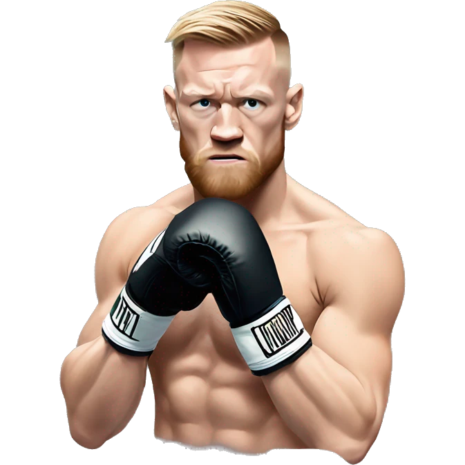 Connor McGregor boxing  emoji