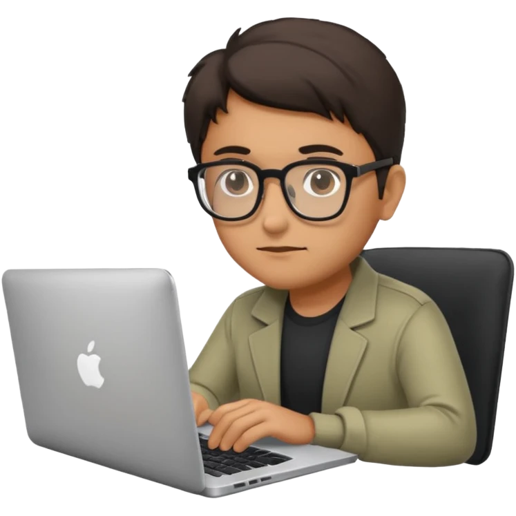It's like a developer sitting in front of a laptop emoji