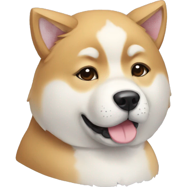 Akita inu puppy emoji
