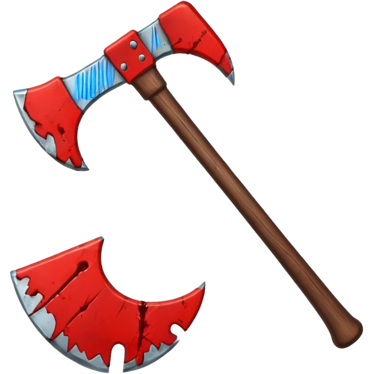 Окровавленныи топор emoji