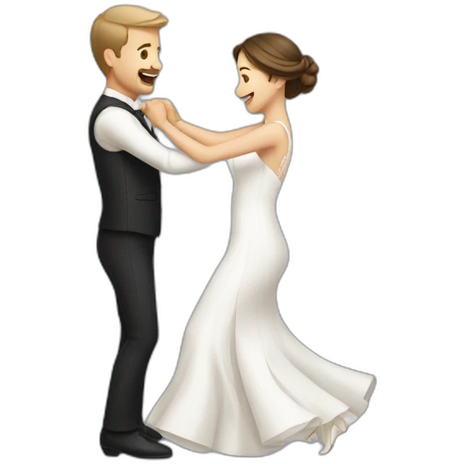 Wedding dance  emoji