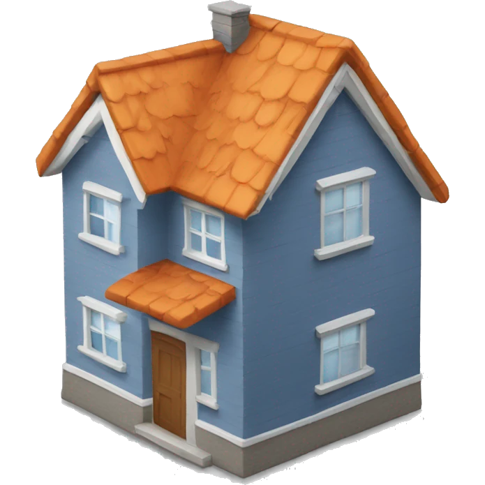 Trex building a house emoji