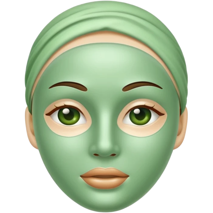 skin care masque soin visgae  emoji