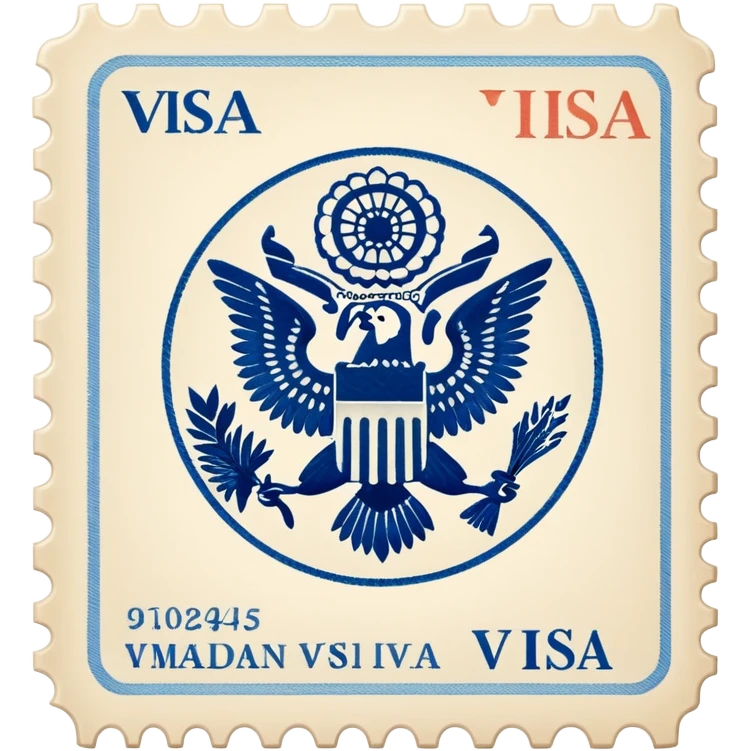 visa stamp emoji