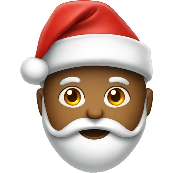 Heart wearing a santa hat emoji