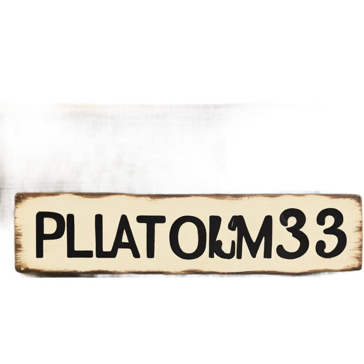platform 9/3/4 sign emoji