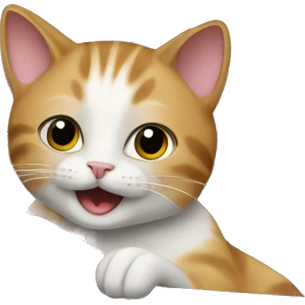 Cat in audi car  emoji