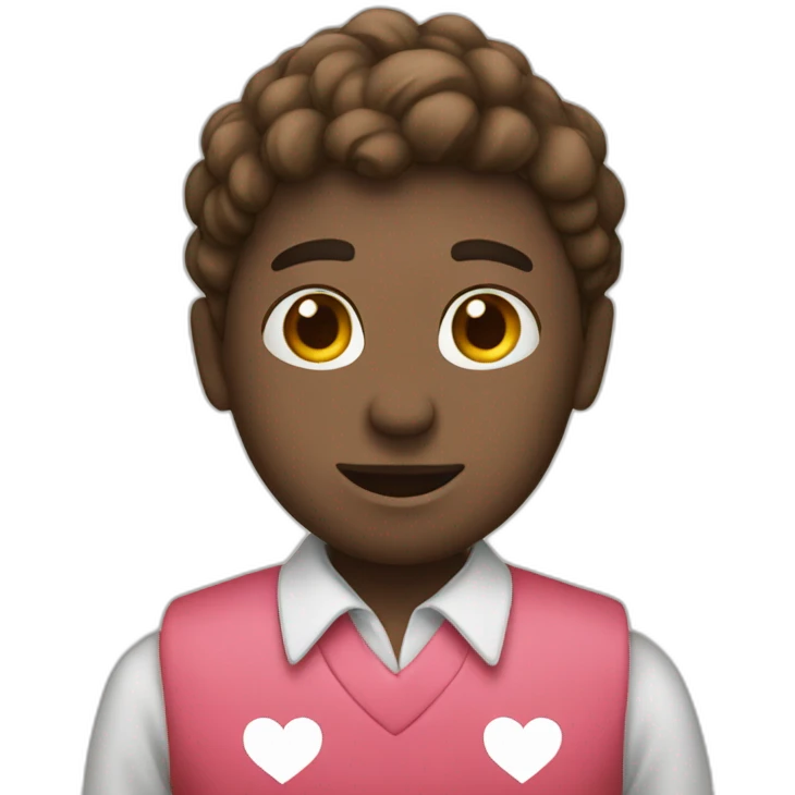 Main avec coeur emoji
