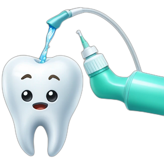 dental irrigator kills emoji