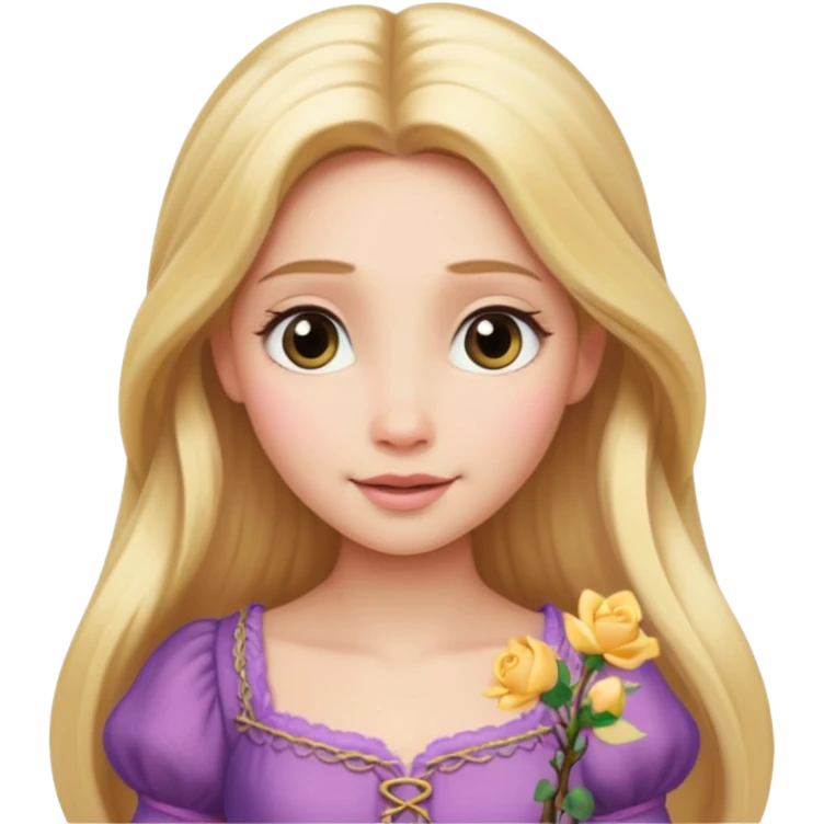 Rapunzel emoji