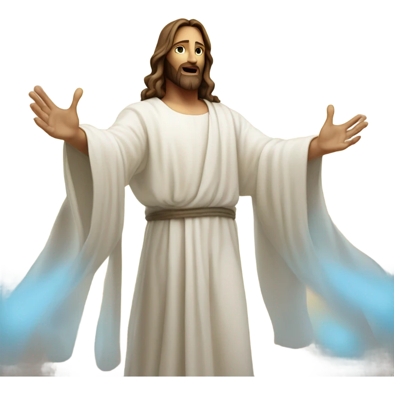 Jesus in heaven  emoji
