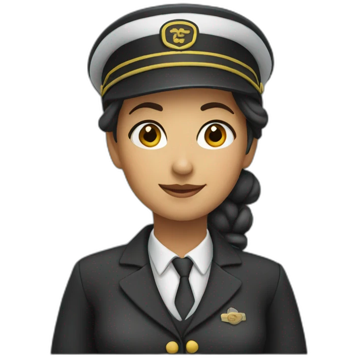 stationmaster woman emoji