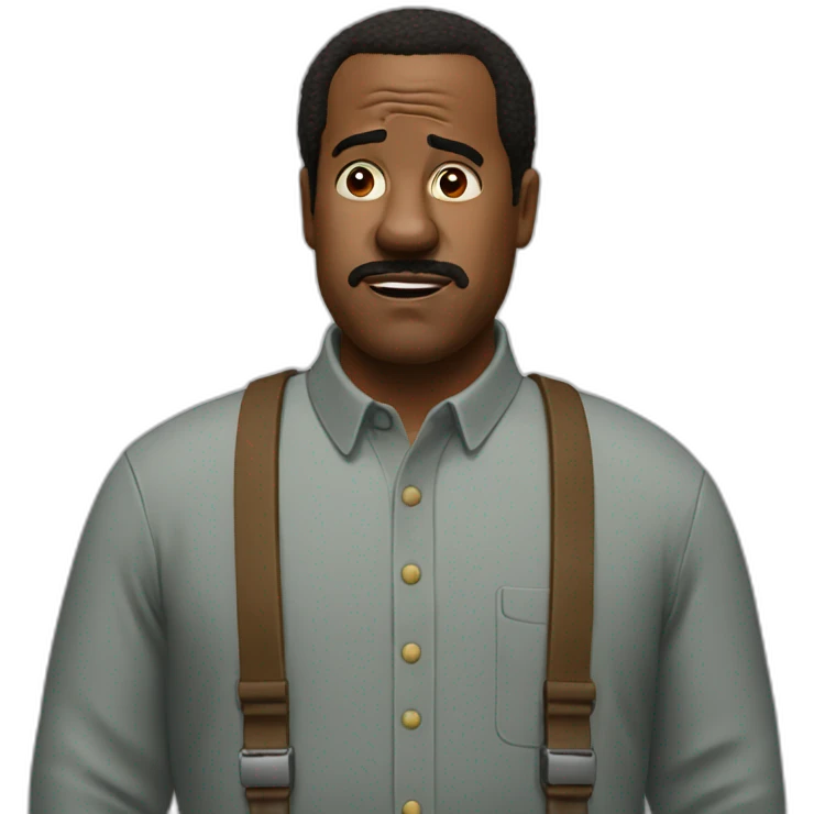 Stanley Hudson complaining emoji