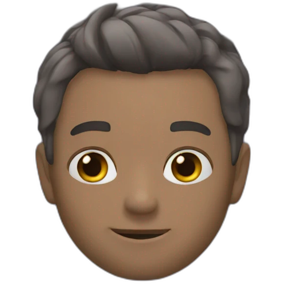 Homme chauve emoji