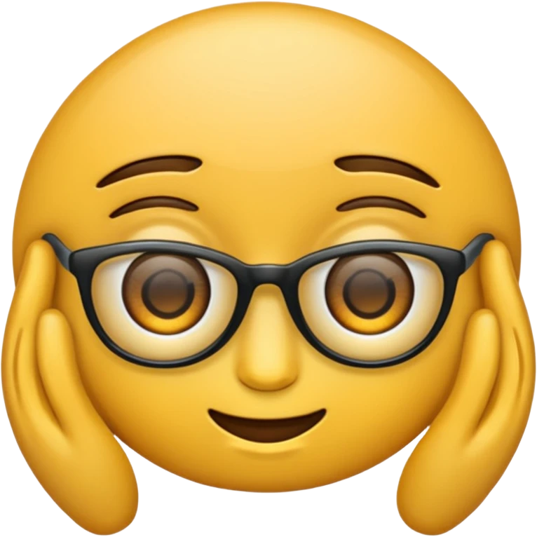 очки улыбаа emoji