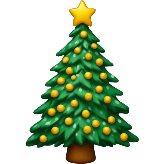 Leopard print christmas tree emoji