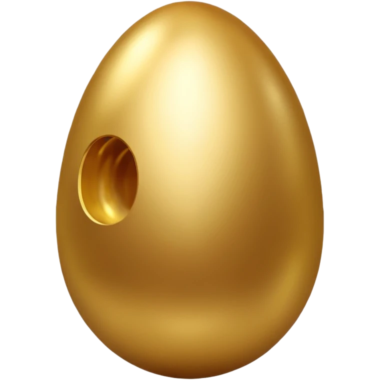 Golden egg emoji