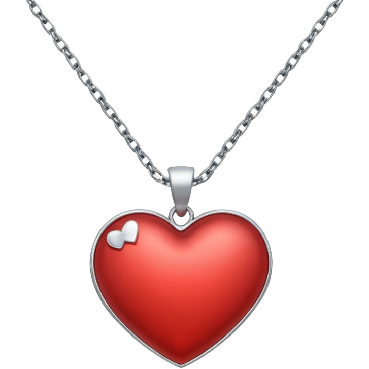 cute heart on chain emoji