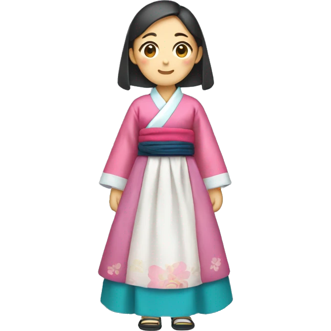 Hanbok dress  emoji