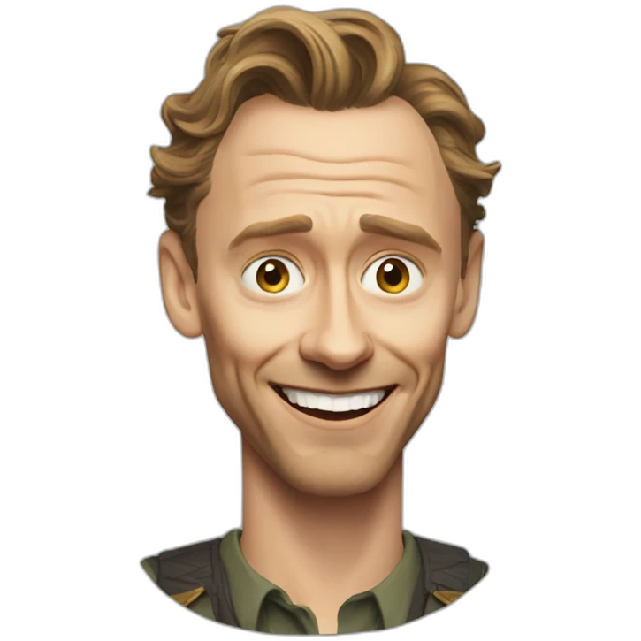 Funny Tom Hiddleston emoji