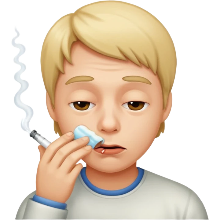 Person snorting 2c  emoji
