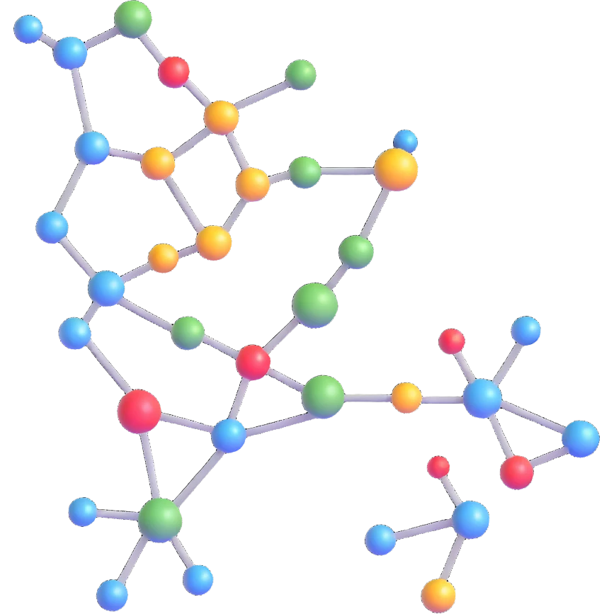 metabolomics with molecules and pathways emoji