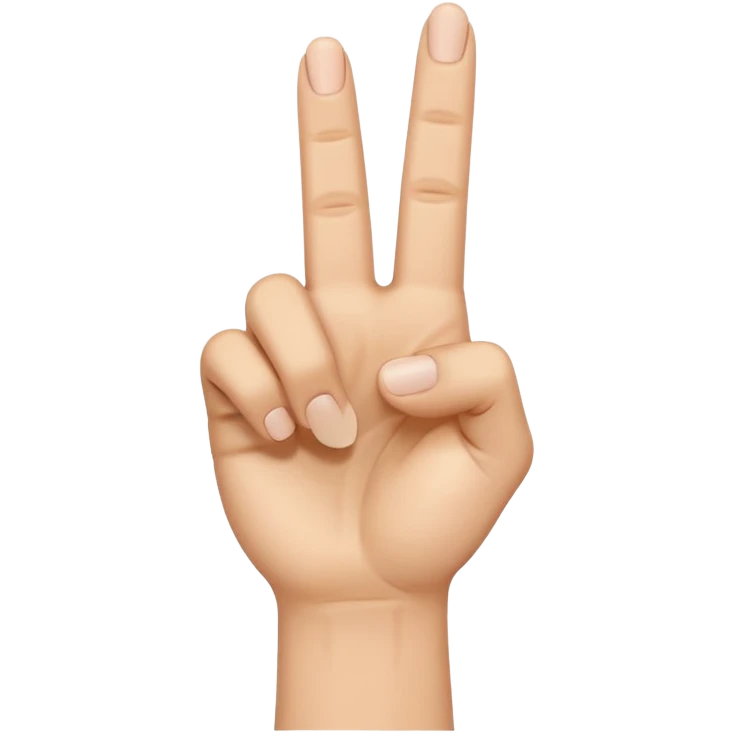 Middle finger emoji