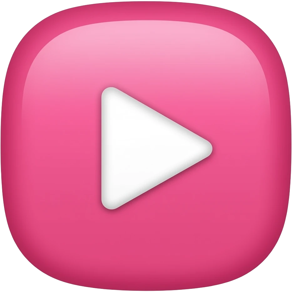 pink video icon emoji