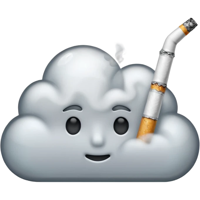 fumaça cigarro emoji