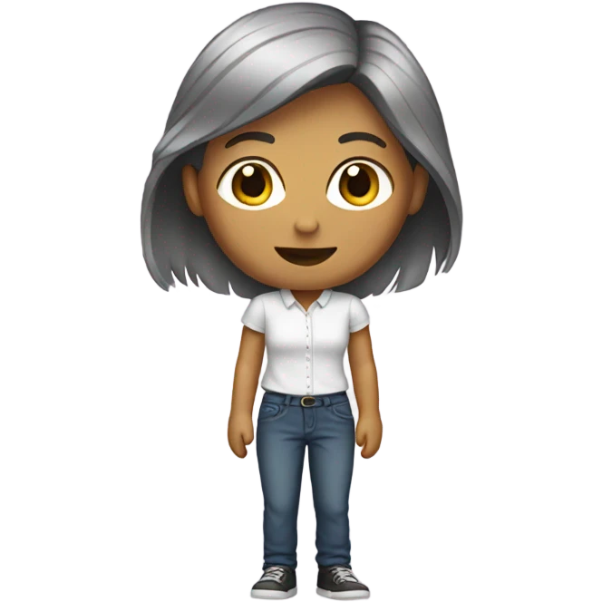 Female wearing male clothes emoji
