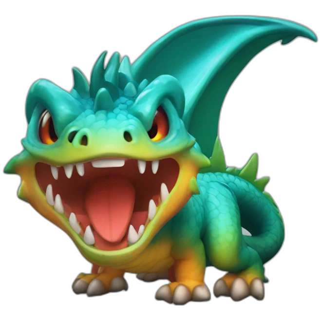 dracaufeu shiny emoji