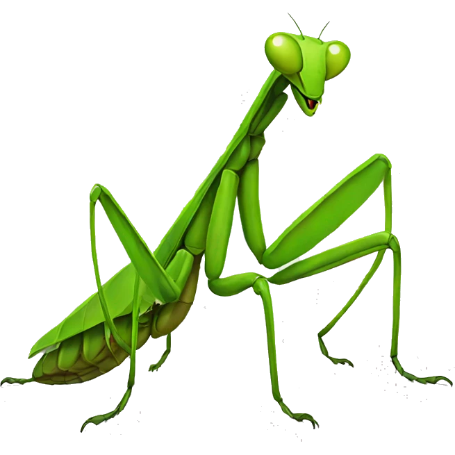 Praying mantis emoji