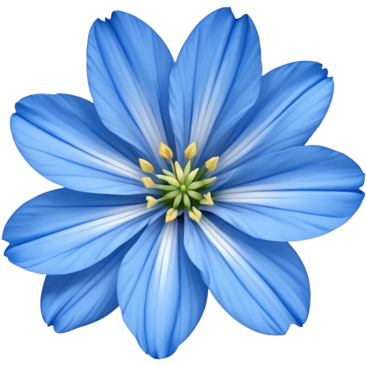 Chicory flower emoji
