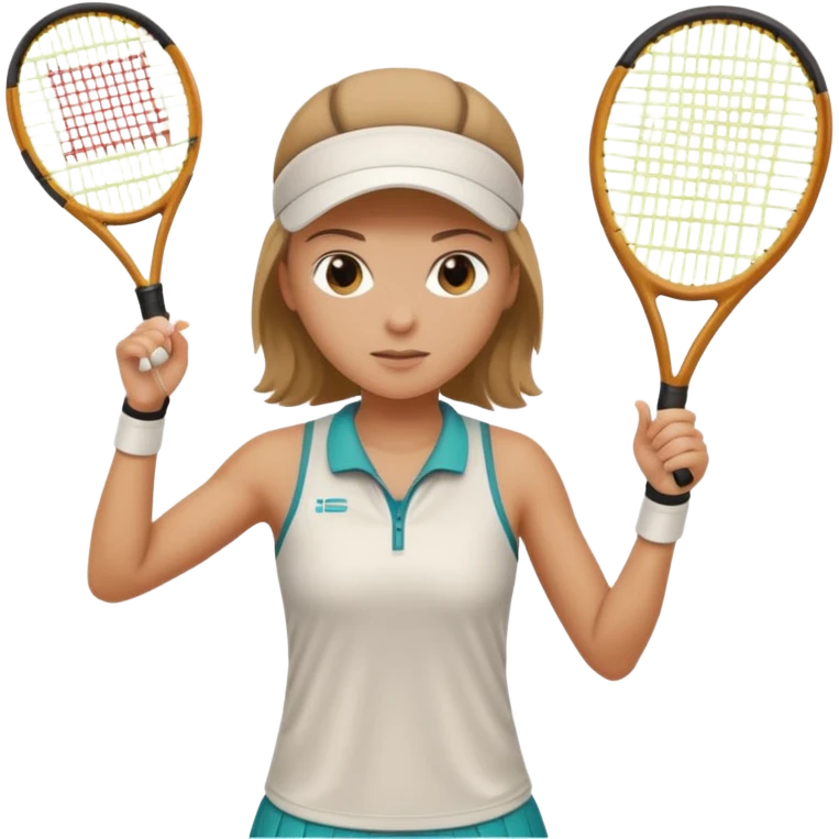 female tennis player emoji