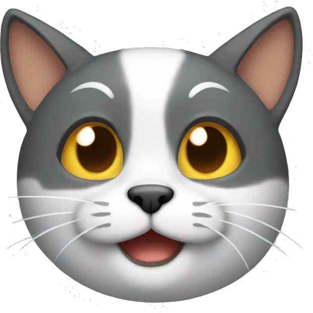 Gato tomando  emoji