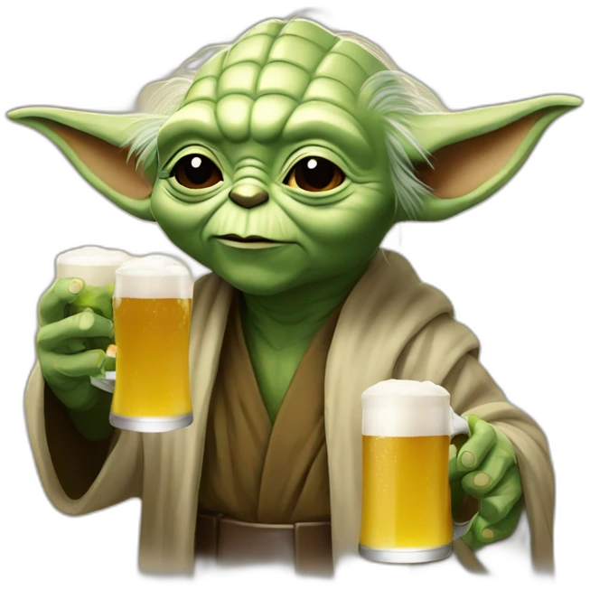 yoda-drinking-beer emoji