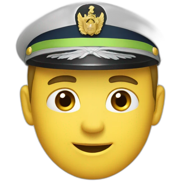 Salut militaire emoji
