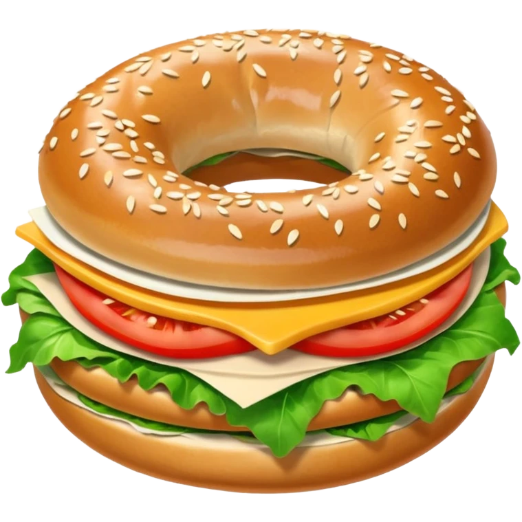 Bagel sandwich emoji