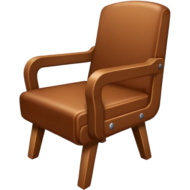 Chair getting kicked emoji
