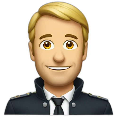 Macron bière emoji