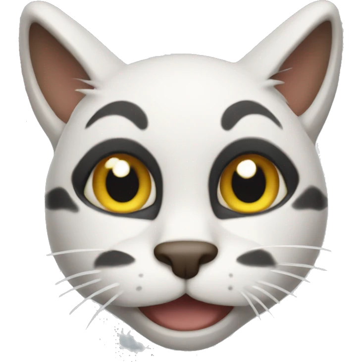 goofy cat emoji