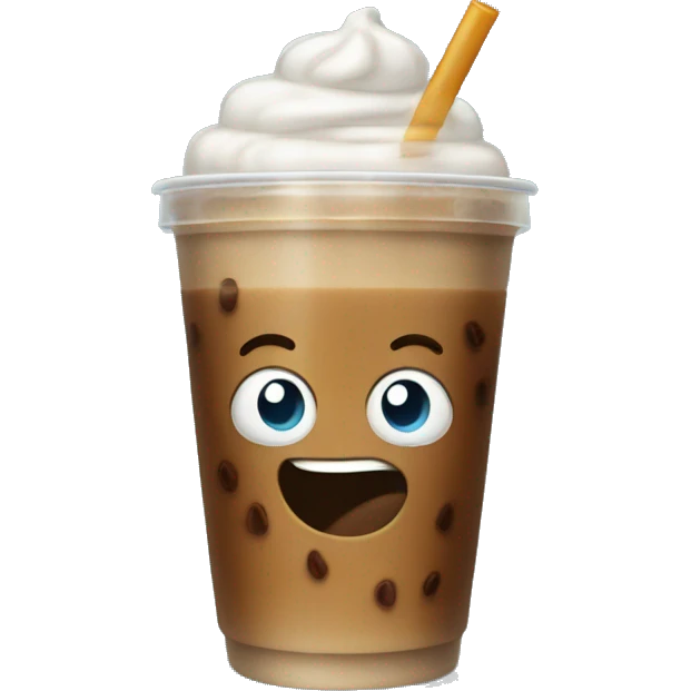iced coffee emoji