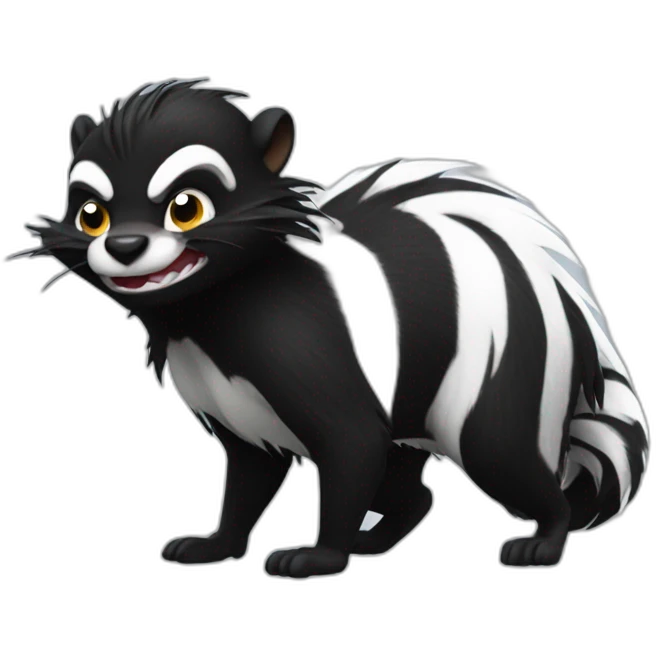 mad skunk emoji