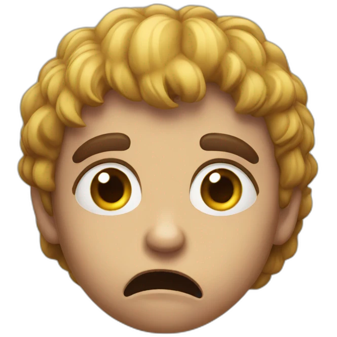 scared emoji